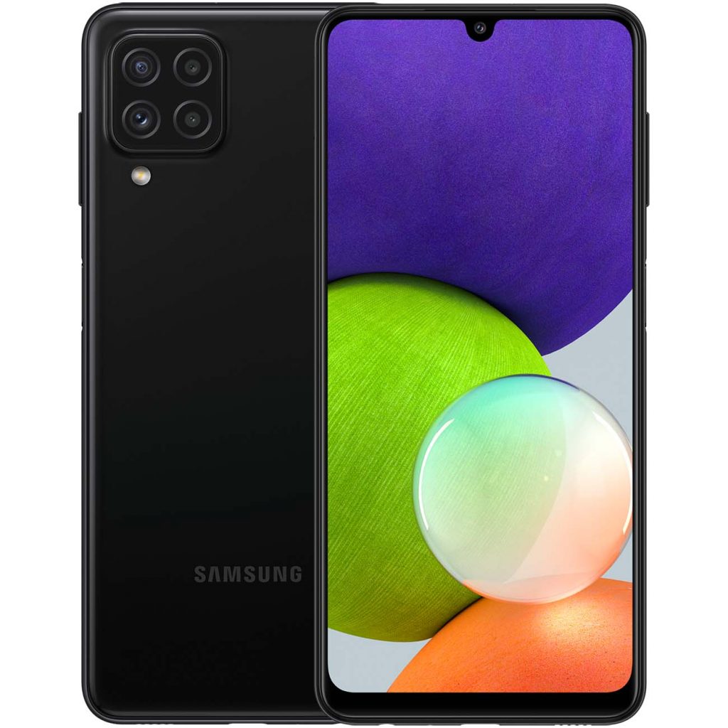 Смартфон Samsung Galaxy A22 4/128Gb Black – купить в интернет-магазине  Донецка по низкой цене